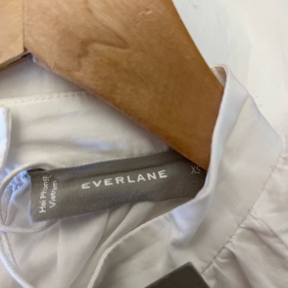 ⭐️ NWT Everlane Mini Shirt Dress Size Extra Small - Picture 11 of 11